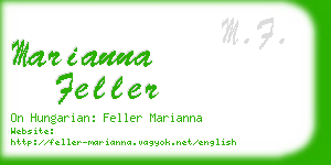marianna feller business card